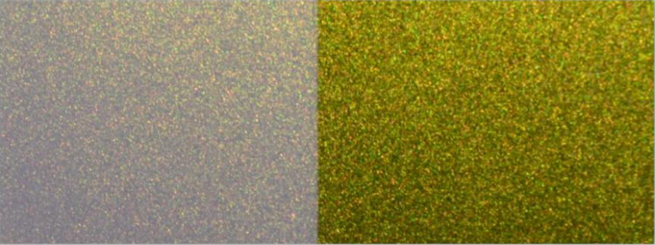 T-03 Optically variable pigment/ink Gold-Green 60-80μm-HiBlueStar