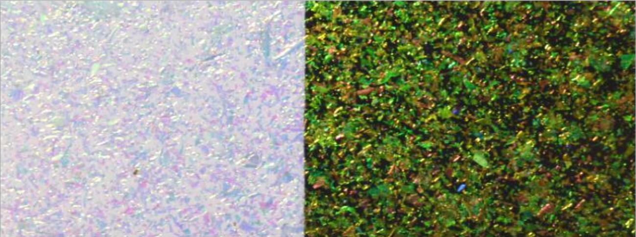 T-03 Optically variable pigment/ink Yellow-Green 200-300μm-HiBlueStar