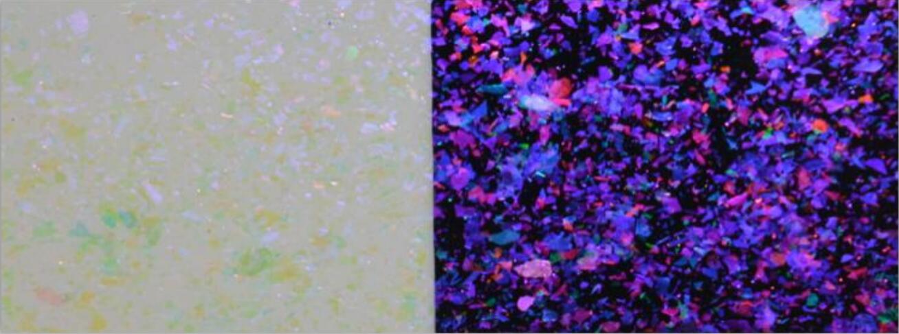 T-09 Optically variable pigment/ink Royal Purple-Yellow Red 200-300μm-HiBlueStar