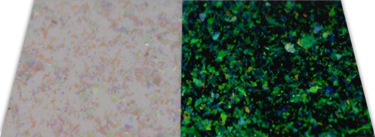 TS-13 Optically variable pigment/ink Yellow Gold-Green 200-300μm-HiBlueStar